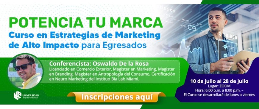 Curso de estrategias de marketing de alto impacto para egresados