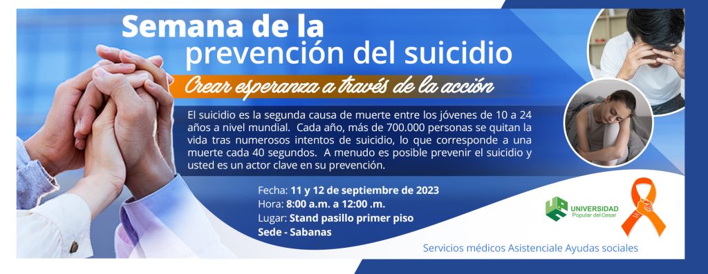 Banner Semana de la Prevención del Suicidio