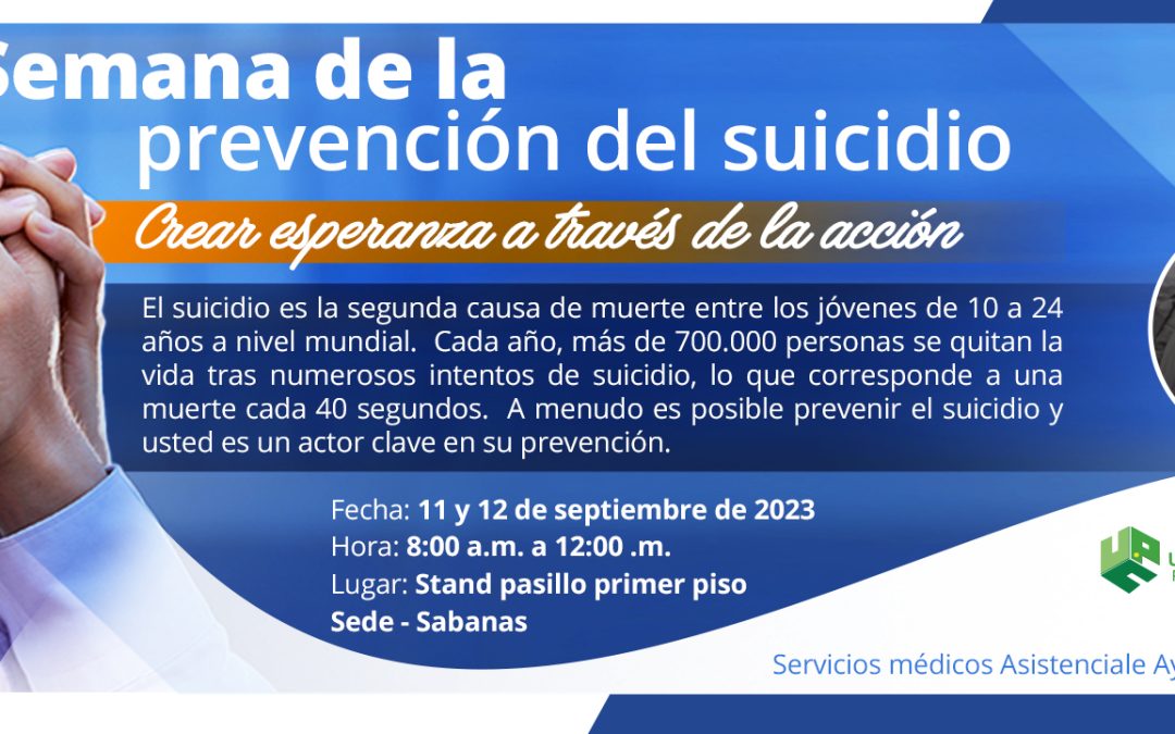 SEMANA DE LA PREVENCIÓN DEL SUICIDIO