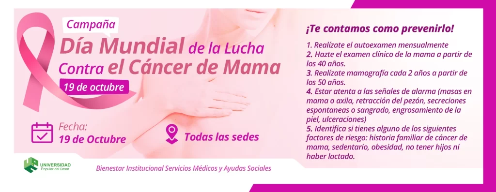 BANNER DÍA INTERNACIONAL DE LA LUCHA CONTRA EL CÁNCER DE MAMA