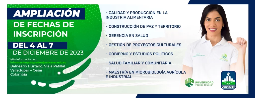 Banner ampliación de fecha postgrados