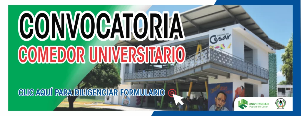 Banner convocatoria comedor universitario