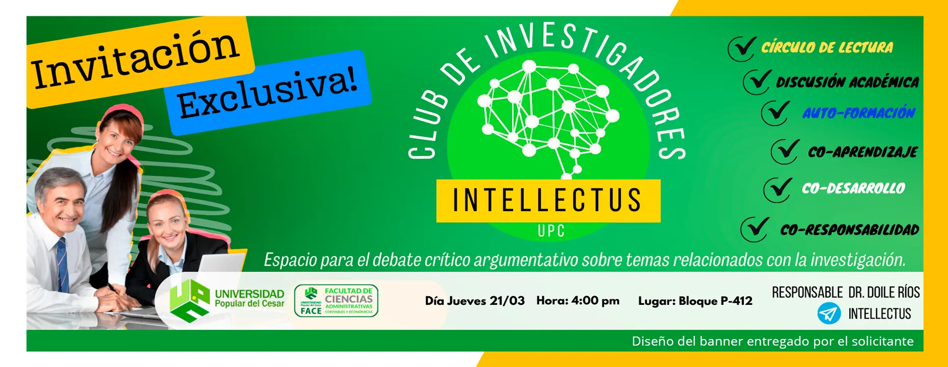 Banner club de investigadores