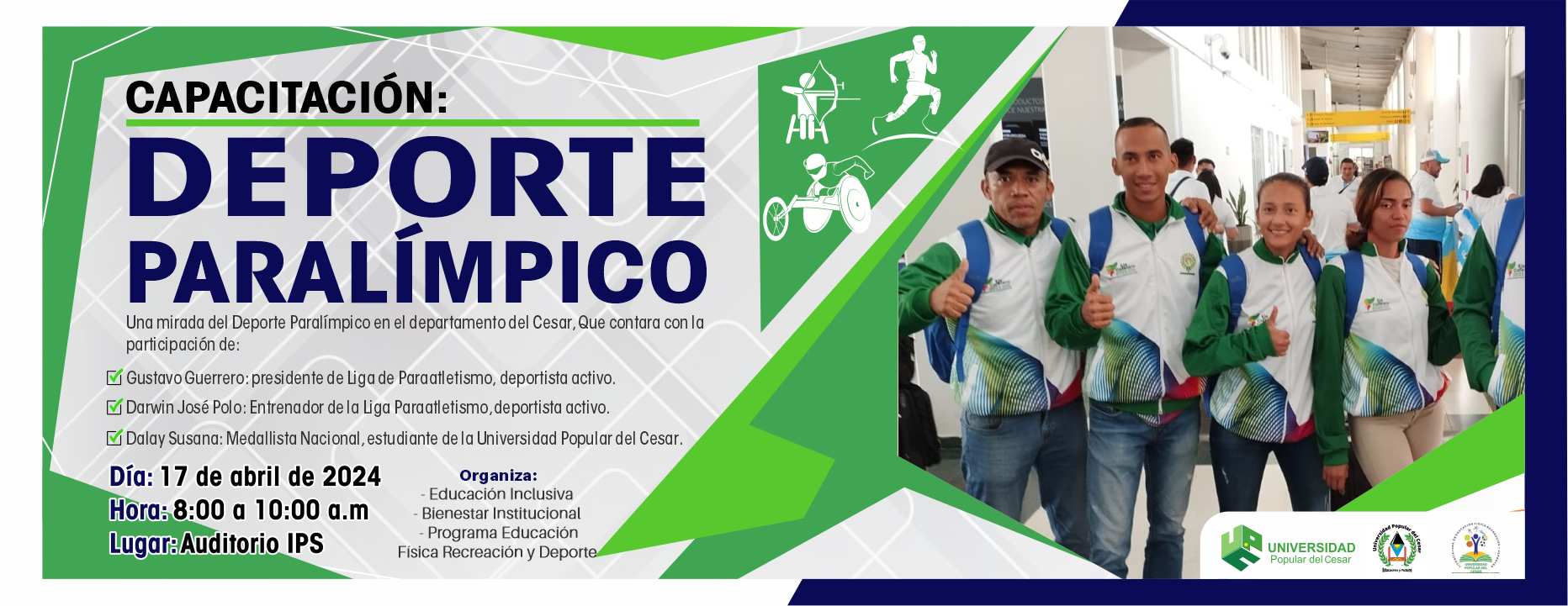 Banner deporte paralímpico