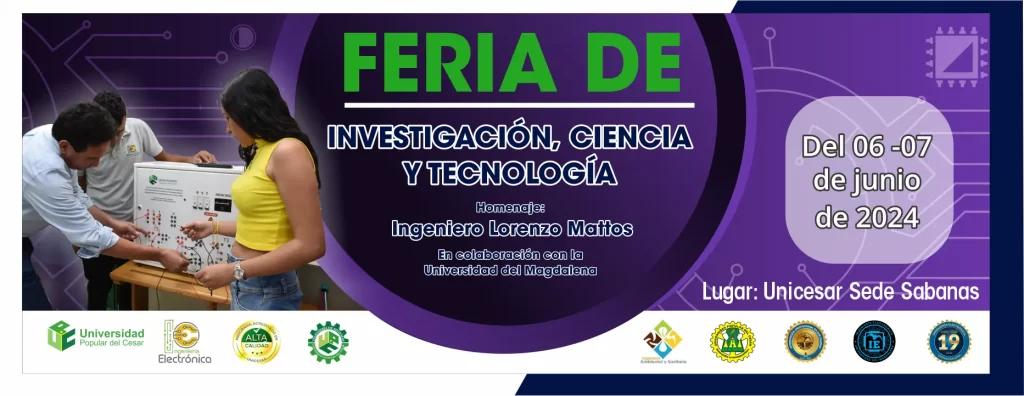 banner Feria de Investigación, Ciencia y Tecnología