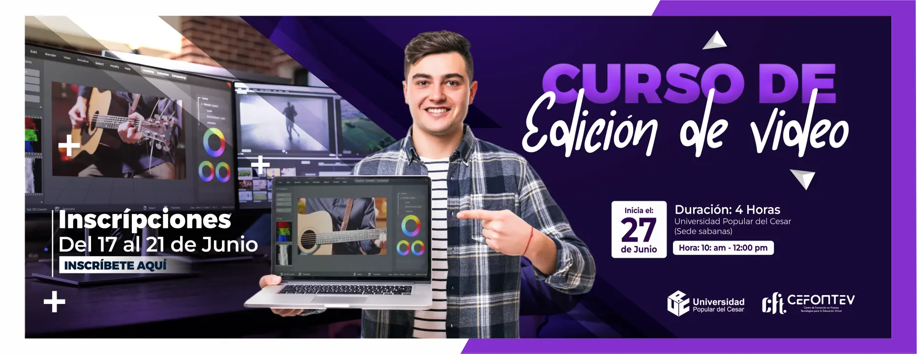 Banner Edición de Video