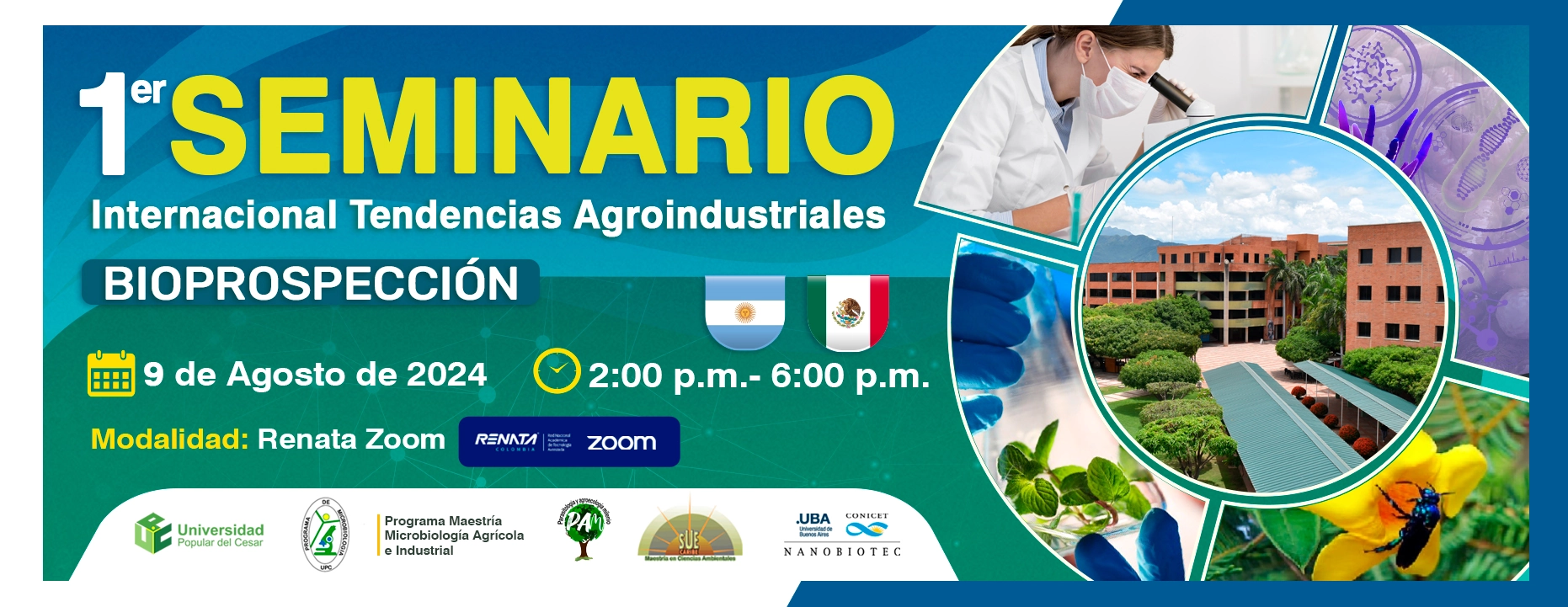 I SEMINARIO INTERNACIONAL TENDENCIAS AGROINDUSTRIAL: BIOPROSPECCIÓN