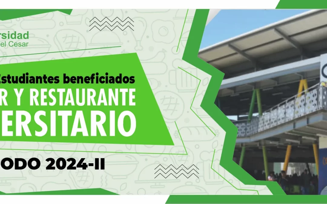 LISTADO ESTUDIANTES BENEFICIADOS COMEDOR UNIVERSITARIO 2024-2