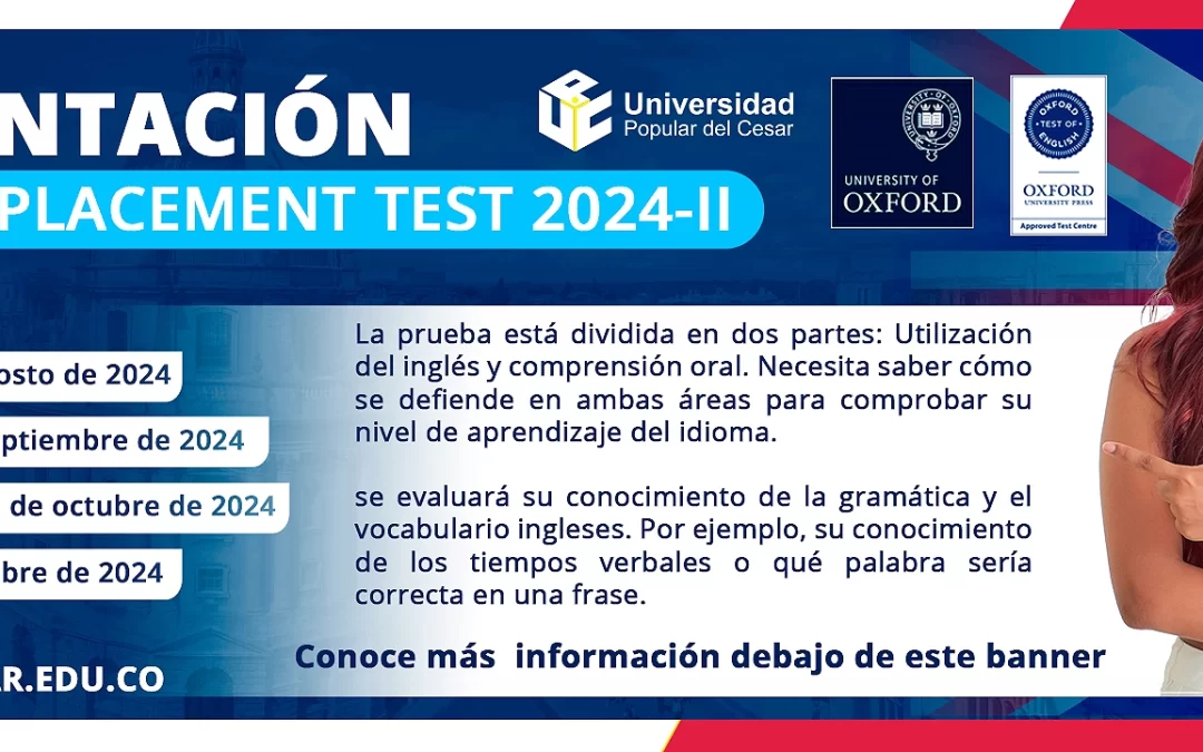 PRESENTACIÓN PRUEBA OXFORD PLACEMENT TEST 2024 – 2