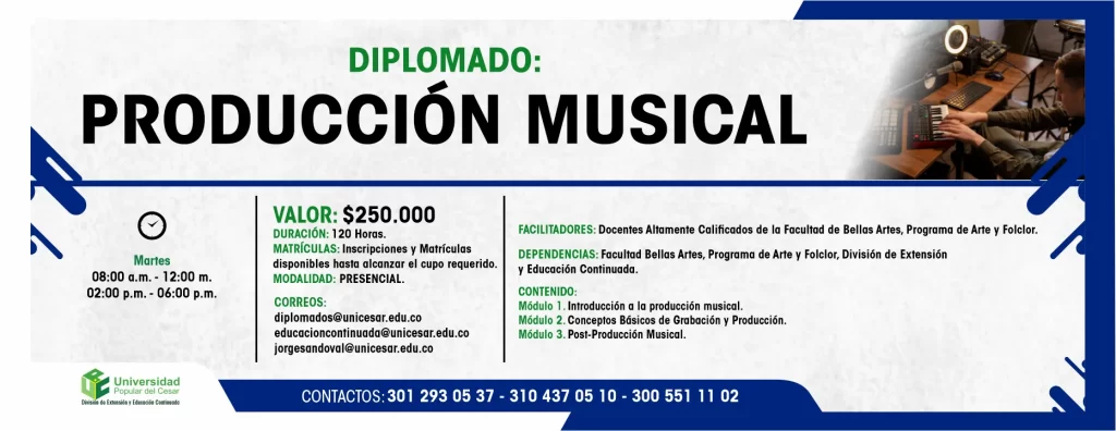 Banner Producción Musical