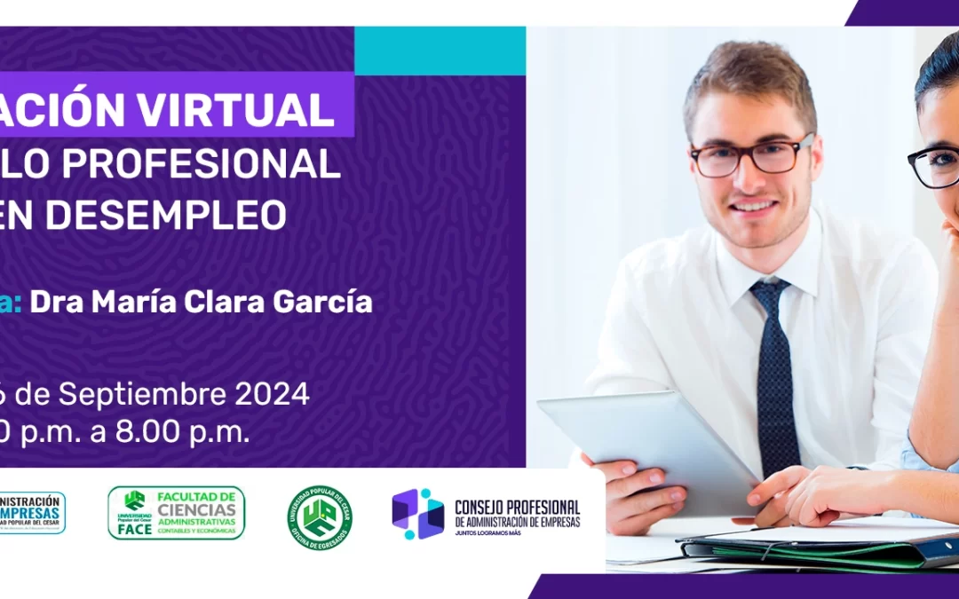 CAPACITACIÓN VIRTUAL: DESARROLLO PROFESIONAL ESTANDO EN DESEMPLEO