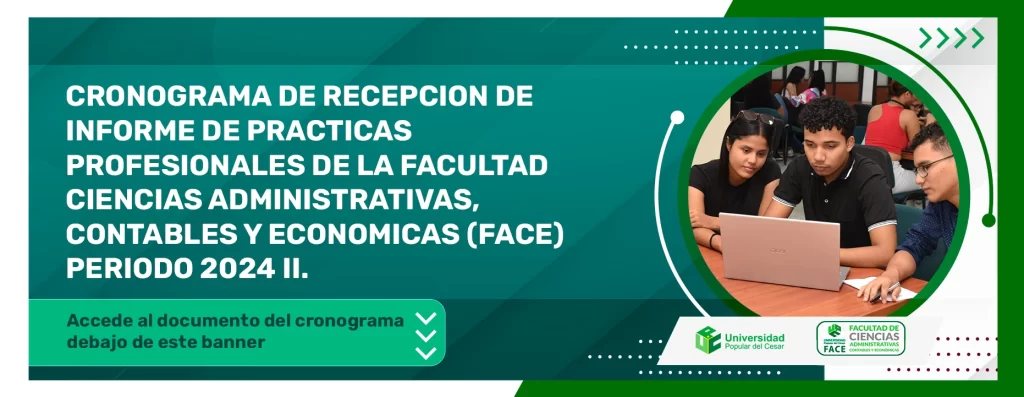 Banner Cronograma recepción de informes