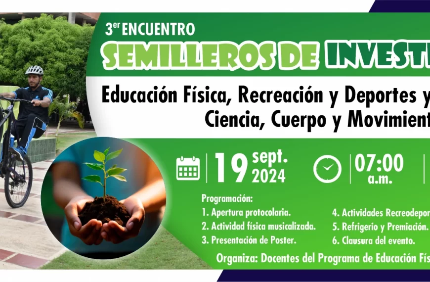 Banner Semilleros de Investigación Edu. Física