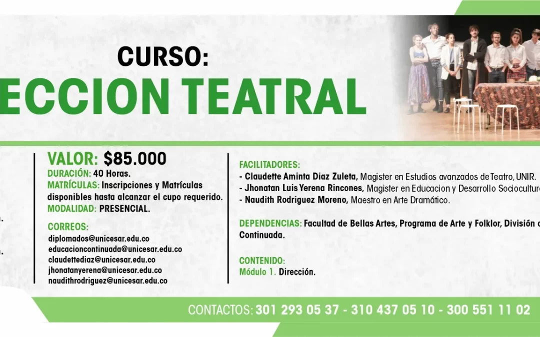 CURSO DE DIRECCION TEATRAL