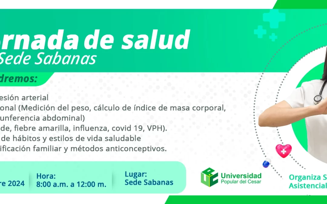 JORNADA DE SALUD EN SEDE SABANAS