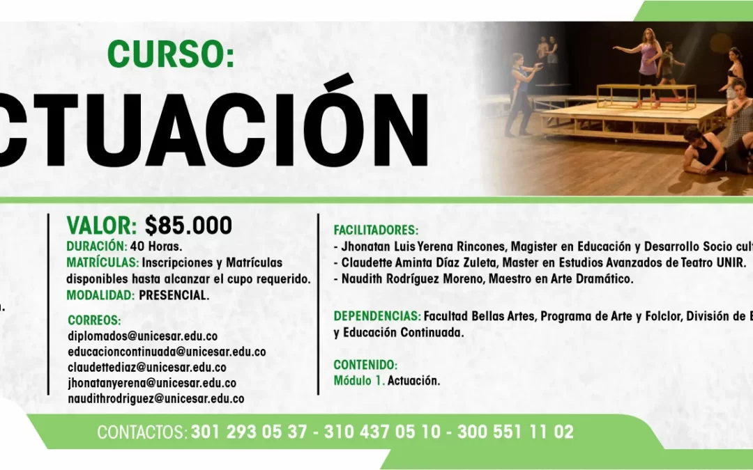 CURSO DE ACTUACIÓN