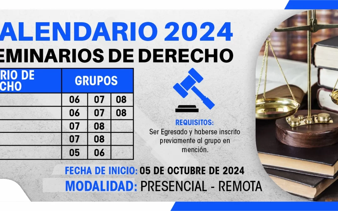 CALENDARIO SEMINARIOS 2024