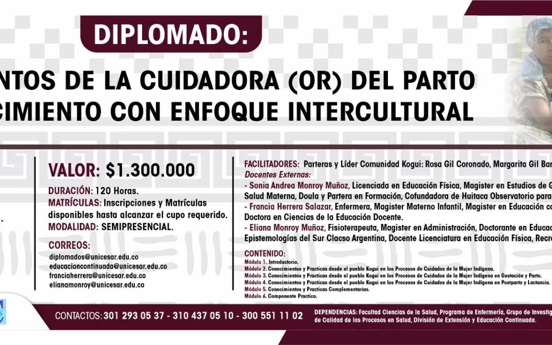 DIPLOMADO FUNDAMENTOS DE LA CUIDADORA (OR) DEL PARTO Y DEL NACIMIENTO CON ENFOQUE INTERCULTURAL