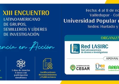 XIII ENCUENTRO LATINOAMERICANO DE GRUPOS, SEMILLEROS Y LÍDERES DE INVESTIGACIÓN UPC 2024