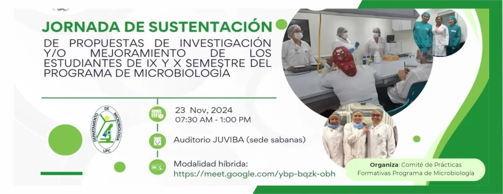 Banner Jornada Sustentación Microbiología