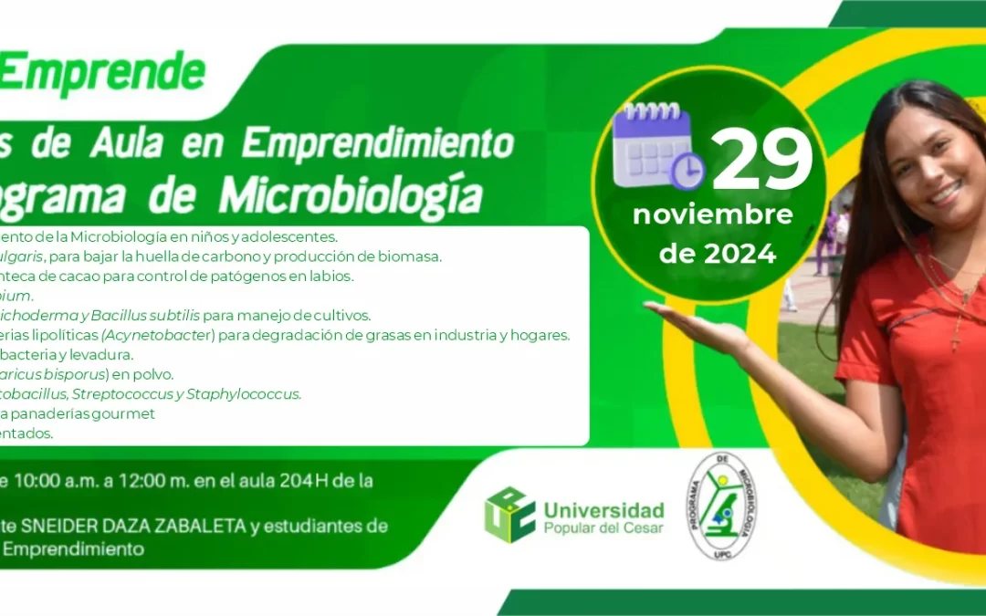 PROYECTOS DE AULA EN EMPRENDIMIENTODEL PROGRAMA DE MICROBIOLOGÍA