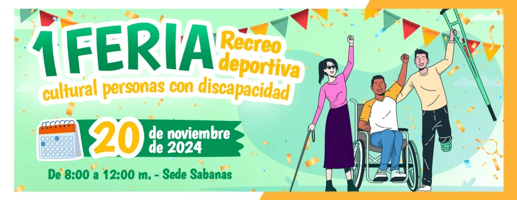 Banner feria recreo deportiva