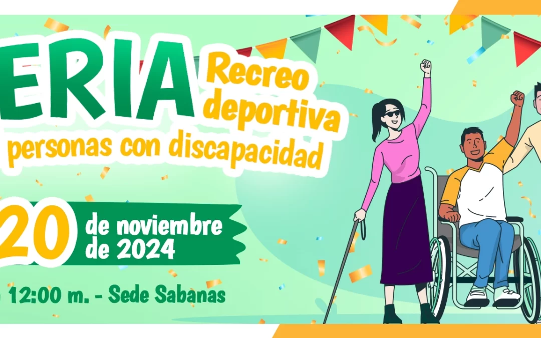 1 FERIA RECREO DEPORTIVA, CULTURAL PERSONAS CON DISCAPACIDAD