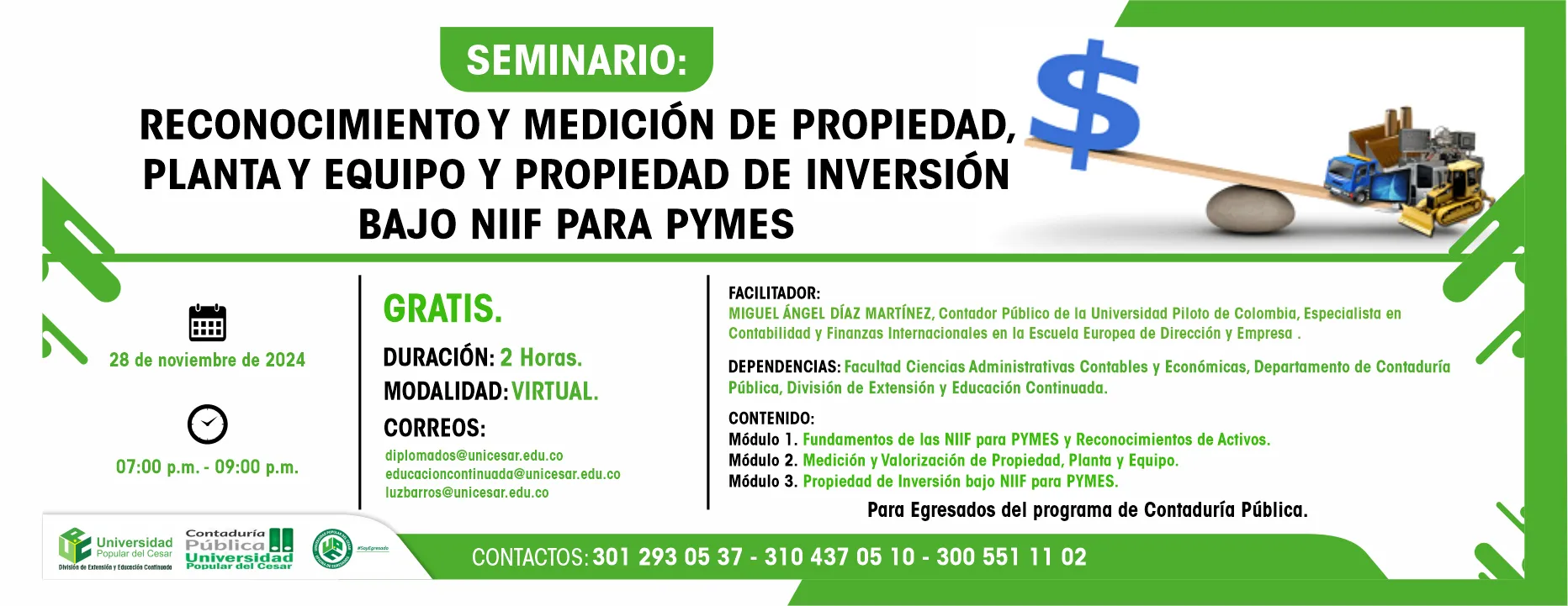 Banner Seminario Contaduria