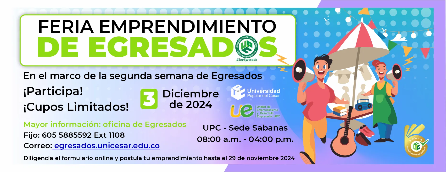 Banner Feria de Emprendimiento