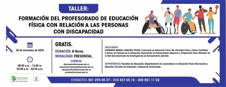 Banner Taller Edu Física