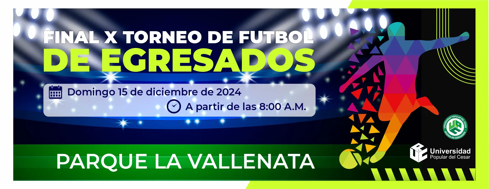 Banner Torneo de Futbol