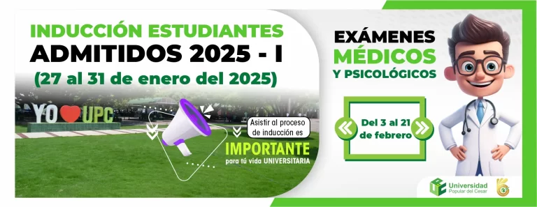 Inducción estudiantes admitidos 2025 - 1