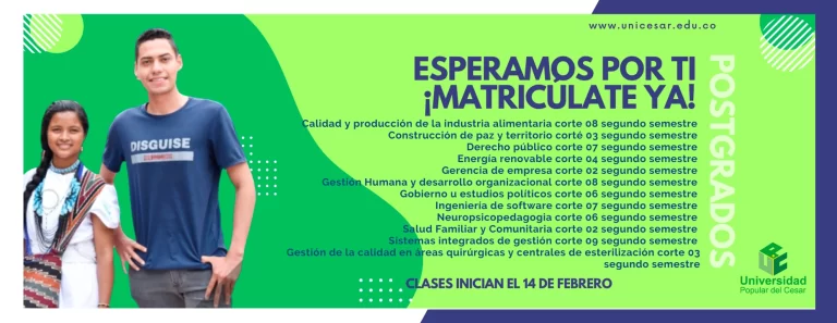 ¡Matriculate Ya! estudiantes de segundo semestre en los programas de postgrados