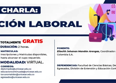 CHARLAS: INSERCIÓN LABORAL